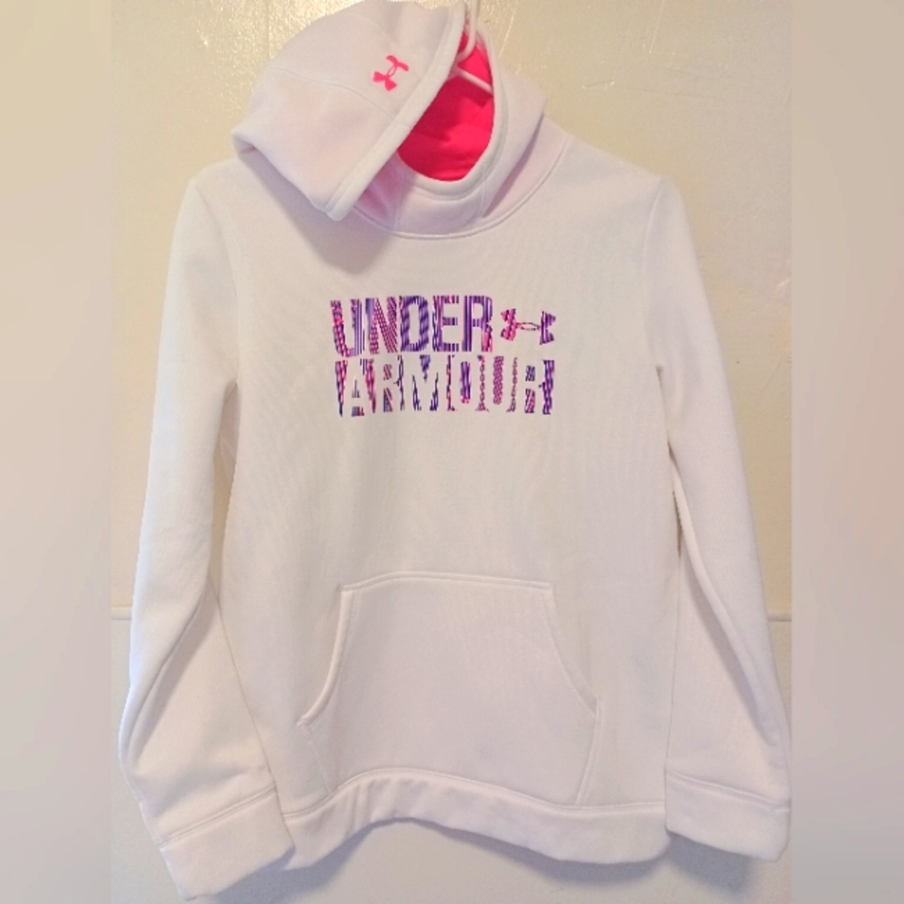 Girls Youth XL Under Armour Sweatshirt Hoodie